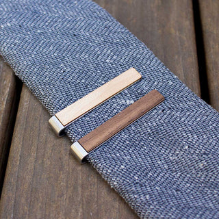 Wood Tie Clip