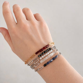 Gemstone bracelets