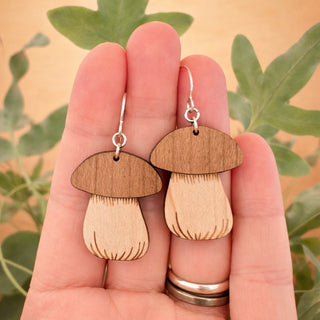 Mushroom Earrings
