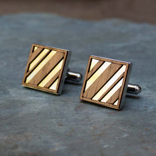 Diagonal Lines Cufflinks