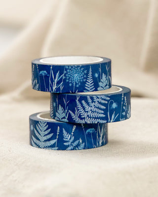 Cyanotype Washi Tape