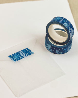 Cyanotype Washi Tape