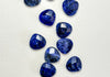 20mm Faceted Flat Gemstone Briolettes - MANY COLORS