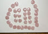 20mm Faceted Flat Gemstone Briolettes - MANY COLORS