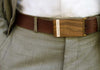 Custom Maple Strip Belt Buckle