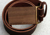 Custom Walnut Belt Buckle