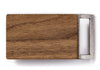 Custom Walnut Belt Buckle