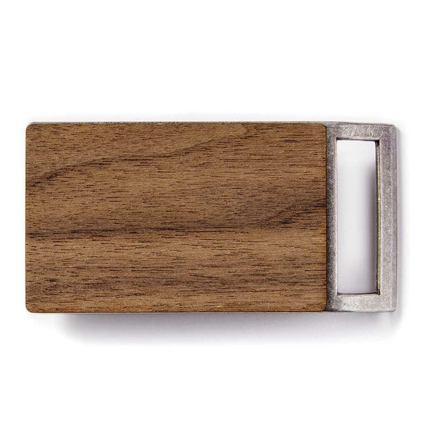 Custom Walnut Belt Buckle