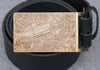 Boston Map Belt Buckle