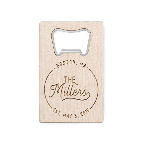 Name Bottle Opener