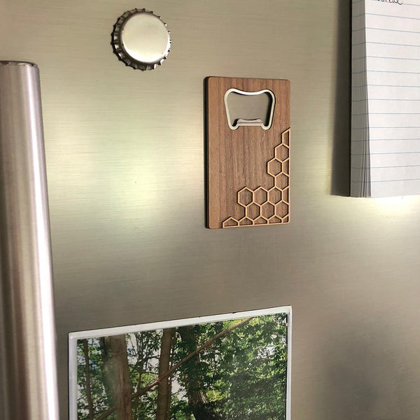 Honeycomb Bottle Opener