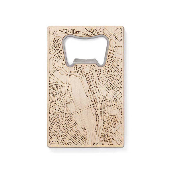 Boston Map Bottle Opener