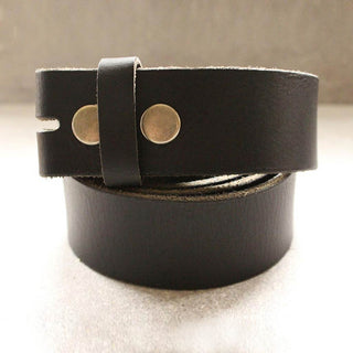 Brown Leather Belt Strap