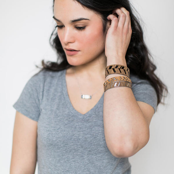 Chevron Cuff