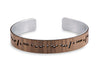 Morse Code Thin Cuff