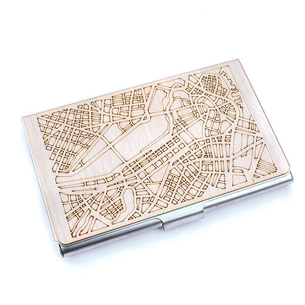 Boston Map Card Case
