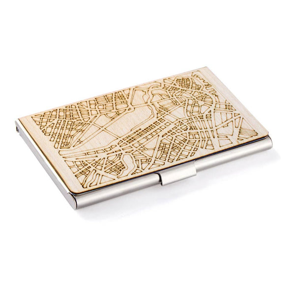 Boston Map Card Case