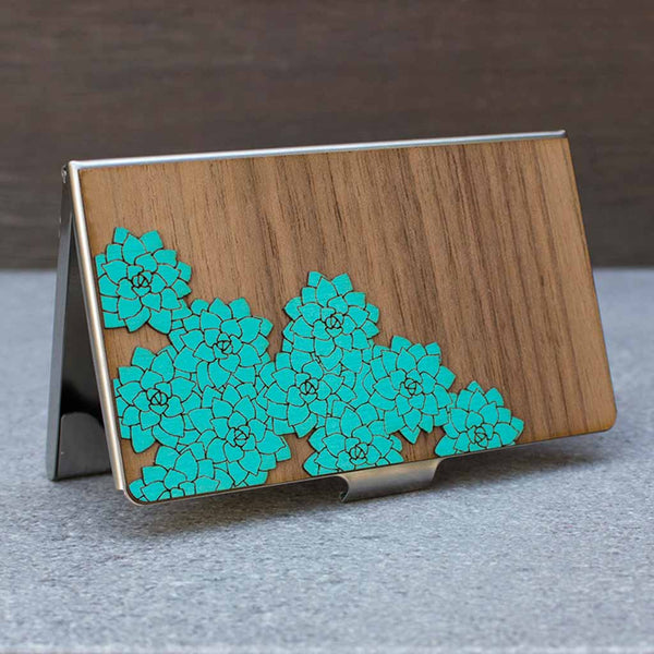 Flower Card Case