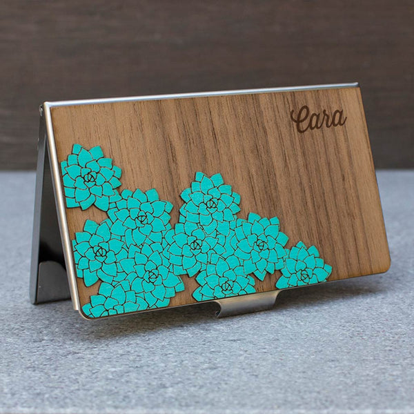 Flower Card Case