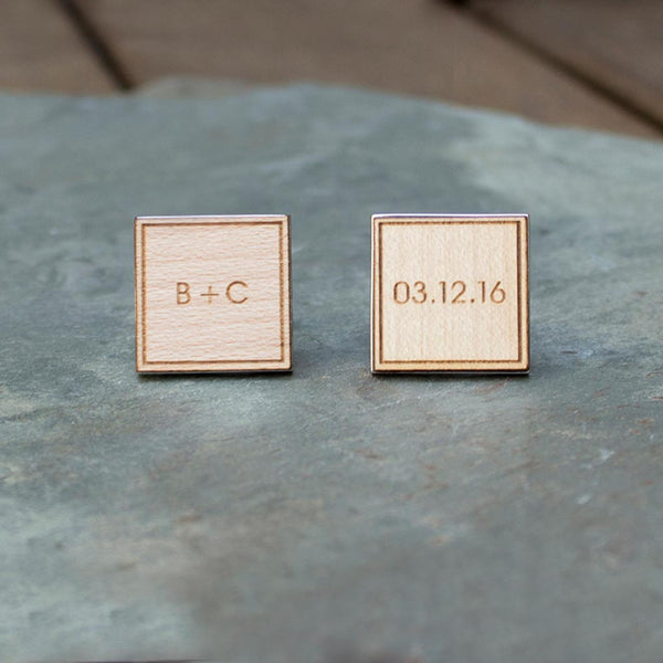 Custom Engraved Cufflinks