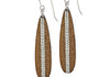 Chevron Long Earrings