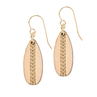 Chevron Short Earrings