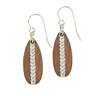 Chevron Short Earrings