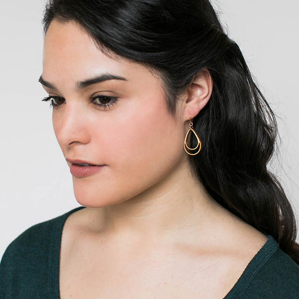 Simple Drop Earrings
