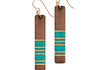 Lines Long Earrings