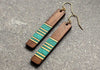 Lines Long Earrings