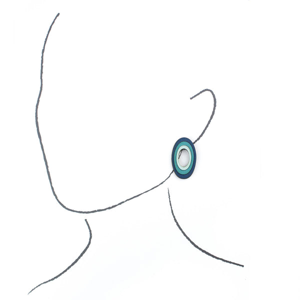 Oval Earrings