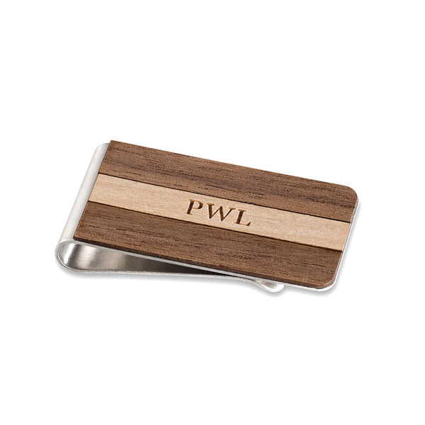 Engraved Bar Money Clip