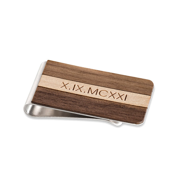 Engraved Bar Money Clip
