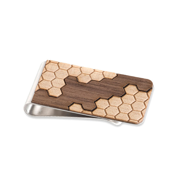 Honeycomb Money Clip