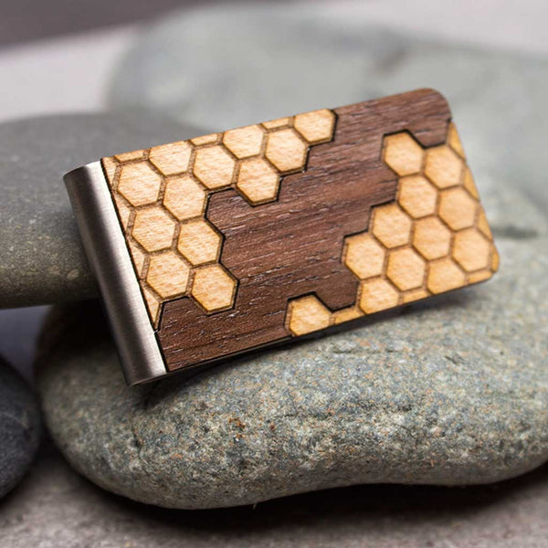 Honeycomb Money Clip