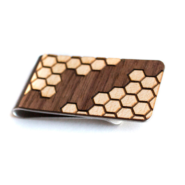 Honeycomb Money Clip