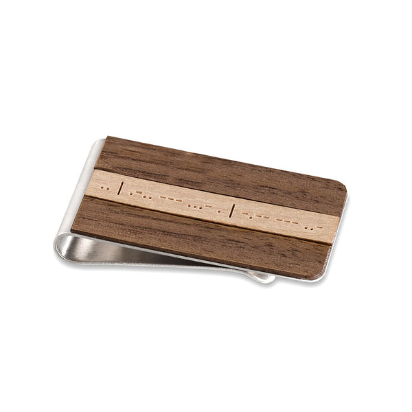 Morse Code Money Clip