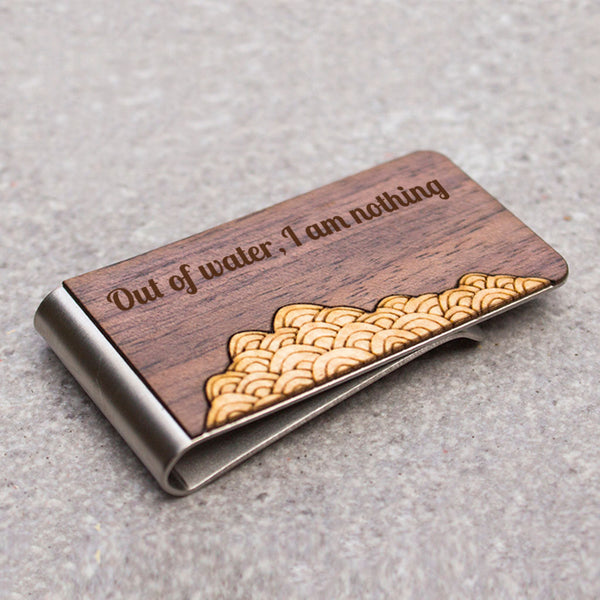 Waves Money Clip