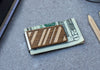 Diagonal Lines Money Clip