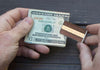 Morse Code Money Clip