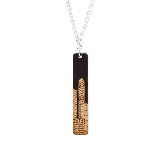 Skyline Necklace Black