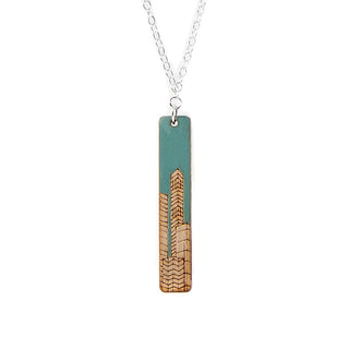 Skyline Necklace Blue