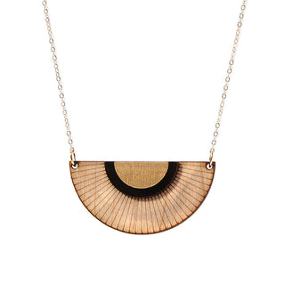 Solaris Necklace Large Black