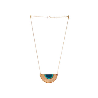 Solaris Necklace Large Blue