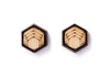 Hex Stud Earrings