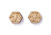 Hex Stud Earrings
