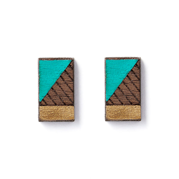 Lines Stud Earrings