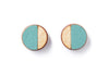 Round Stud Earrings - More Colors