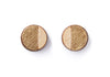 Round Stud Earrings