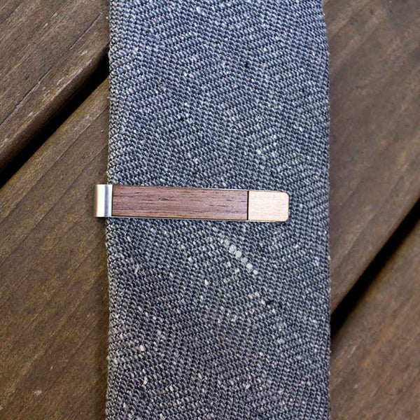 Two Tone Tie Clip
